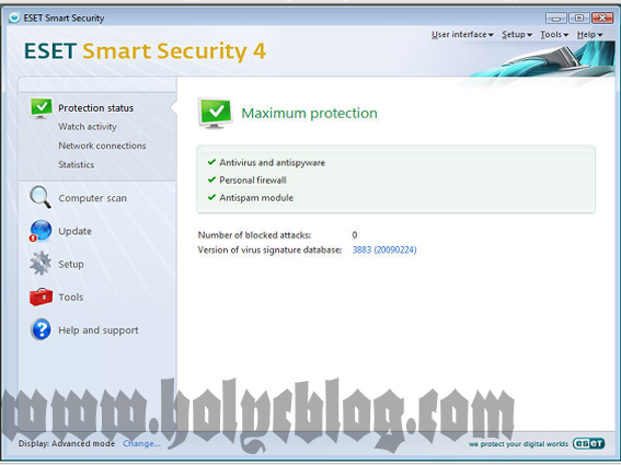 ESET Smart Security 4. Smart Security e-rf1 инструкция.